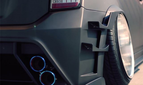 Заниженный Toyota Prius – скучный или крутой?